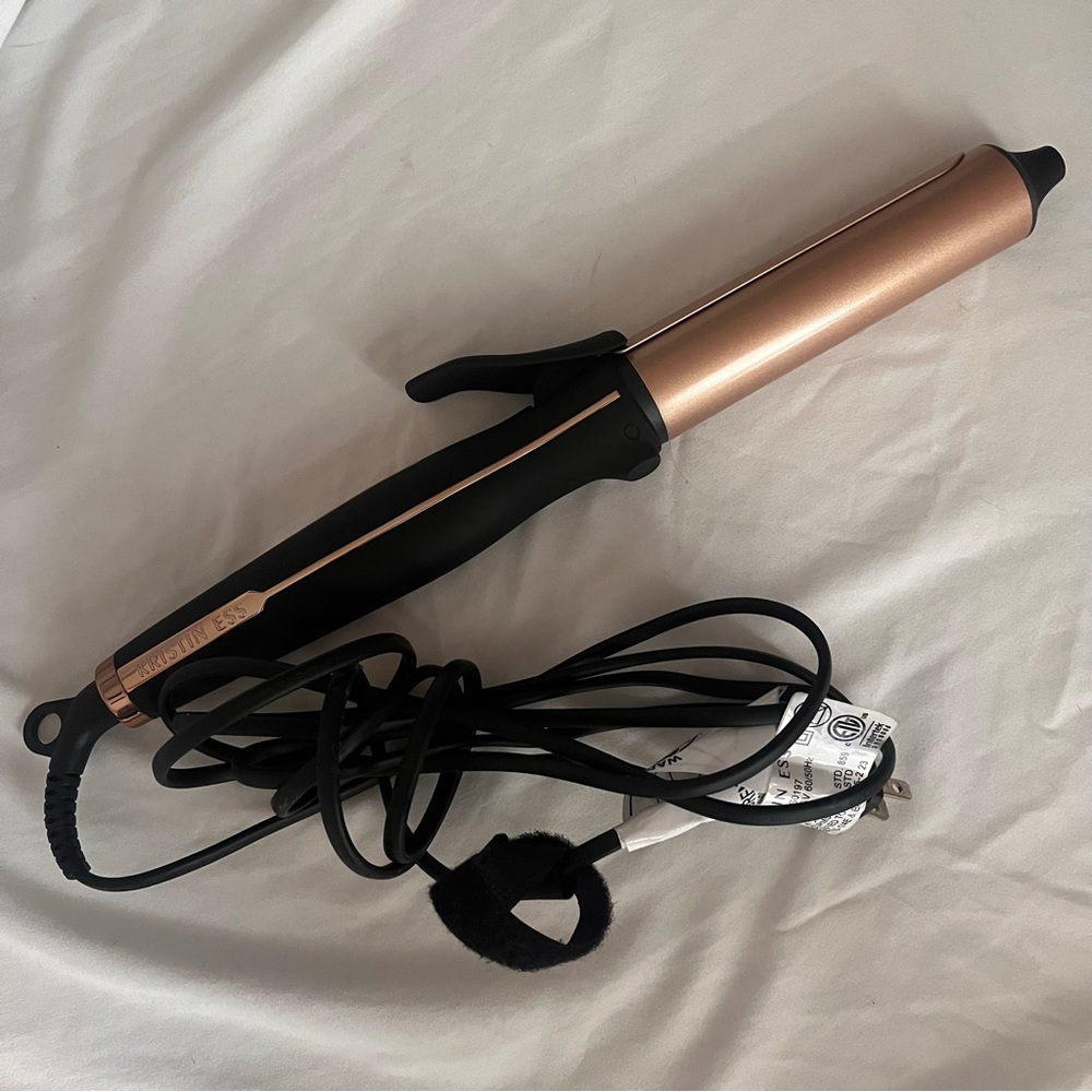 Professional Black and Gold Curling Iron